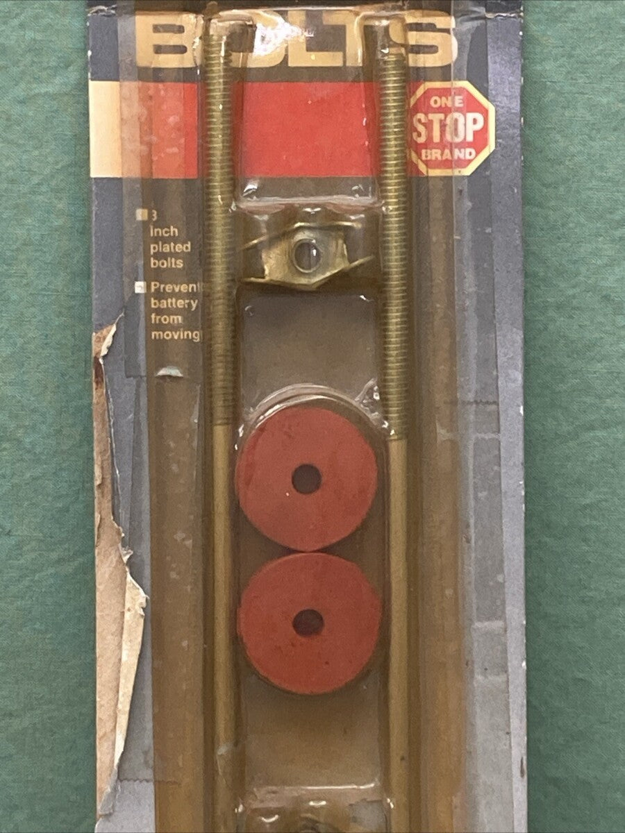 NEW J STYLE 69813 BATTERY HOLD-DOWN BOLTS