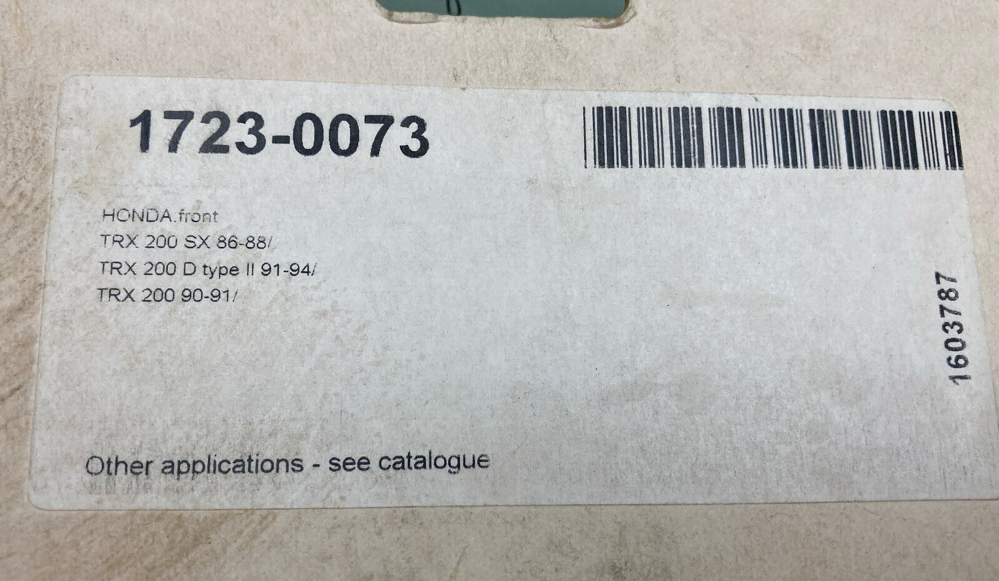 NEW PARTS UNLIMITED 1723-0073 / 2083 BRAKE SHOES HONDA