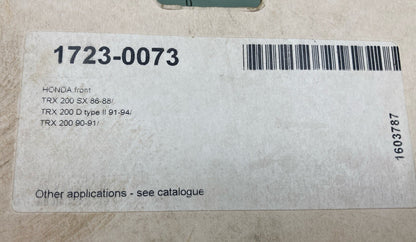 NEW PARTS UNLIMITED 1723-0073 / 2083 BRAKE SHOES HONDA