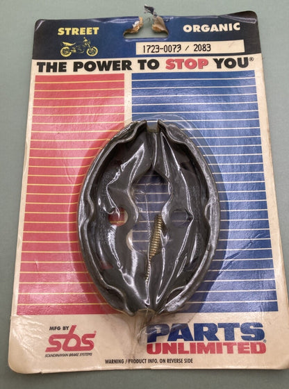 NEW PARTS UNLIMITED 1723-0073 / 2083 BRAKE SHOES HONDA
