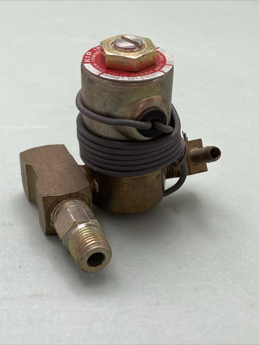 NEW KIP INC. 1X418 SOLENOID VALVE 6 WATTS, 12VDC, ORIFICE 1/32, M.O.P.D. 1000