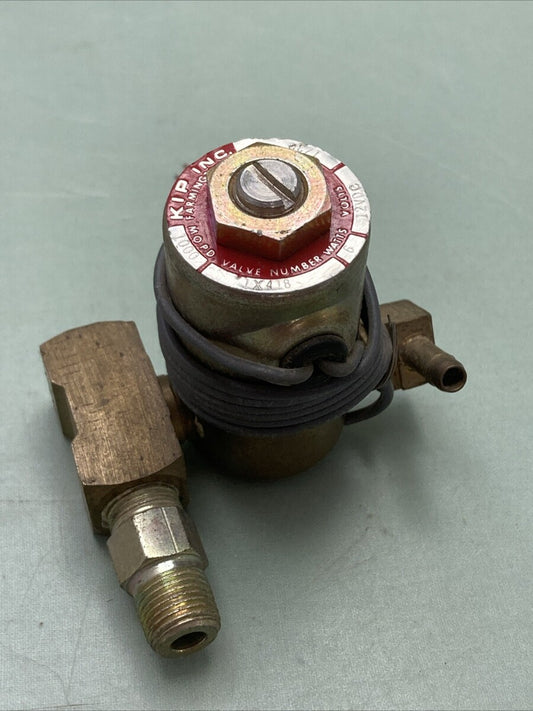 NEW KIP INC. 1X418 SOLENOID VALVE 6 WATTS, 12VDC, ORIFICE 1/32, M.O.P.D. 1000
