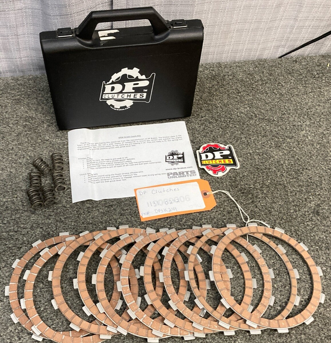 NEW DP CLUTCHES DPSK241F BRAKES Clutch Kit with Steel Friction Plate