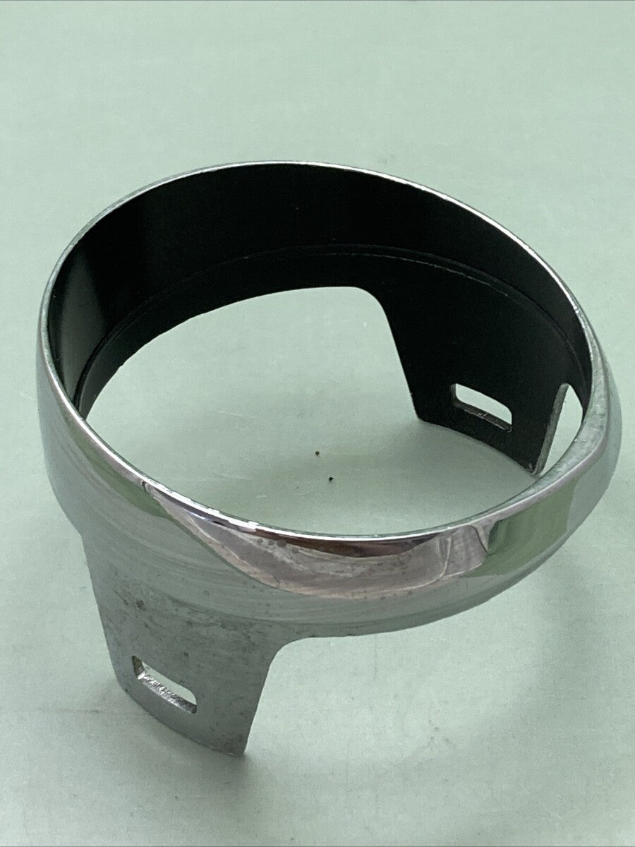 NEW MERCURY QUICKSILVER 53321 CHROME GAUGE BEZEL