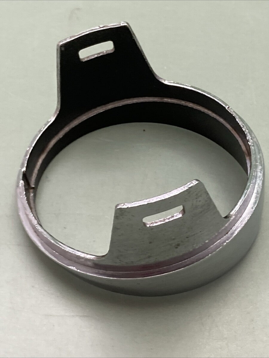 NEW MERCURY QUICKSILVER 53321 CHROME GAUGE BEZEL