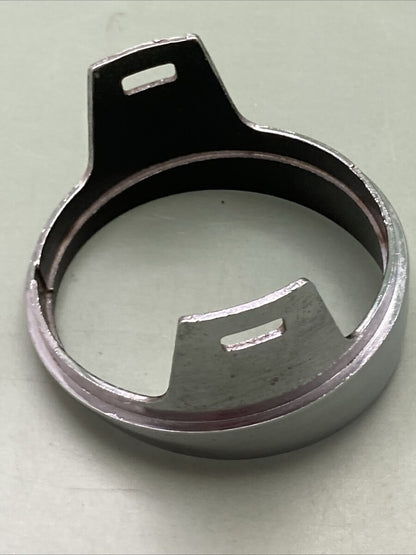 NEW MERCURY QUICKSILVER 53321 CHROME GAUGE BEZEL