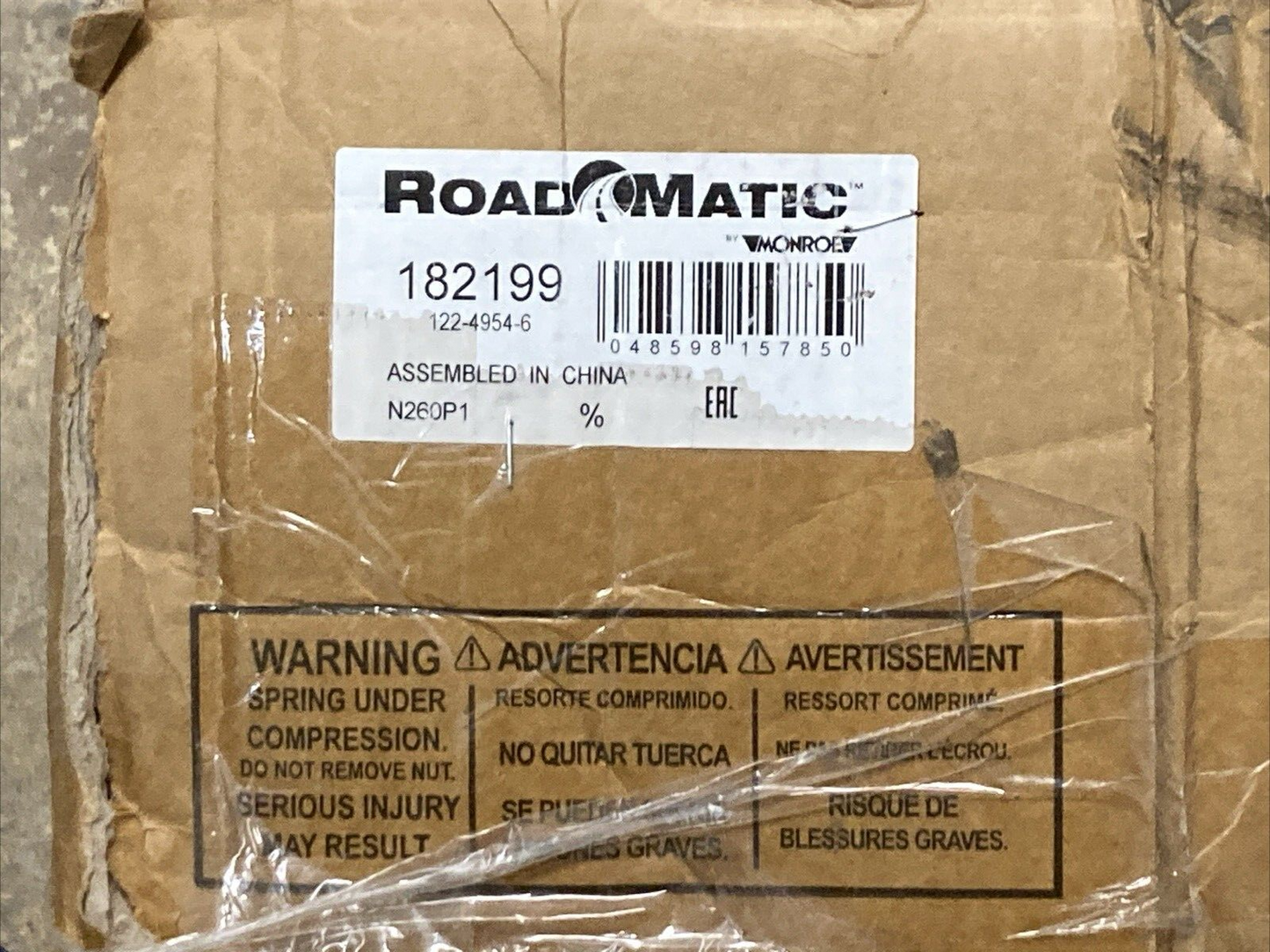 MONROE ROADMASTER 182199 Suspension Strut and Coil Spring Assembly Right CHEVY