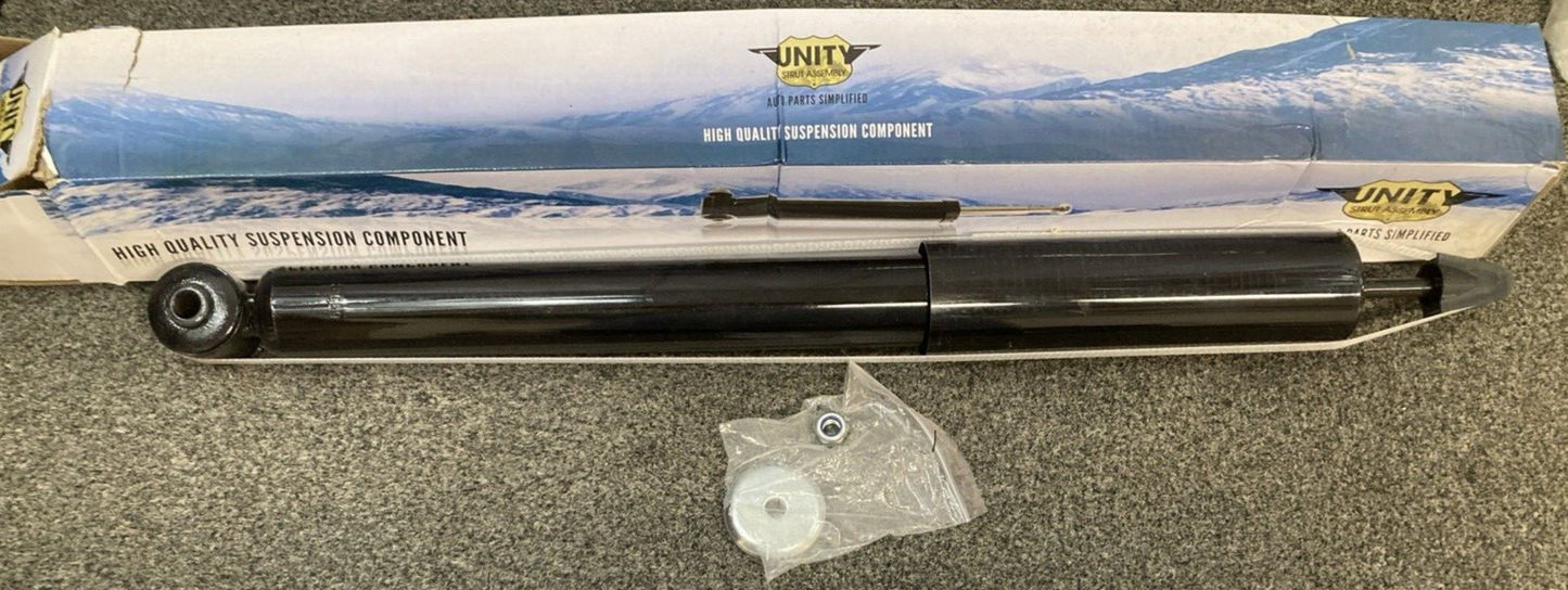 NEW UNITY AUTOMOTIVE 253600 Rear Gas Shock Absorber W/ MOUNTING HARDWARE
