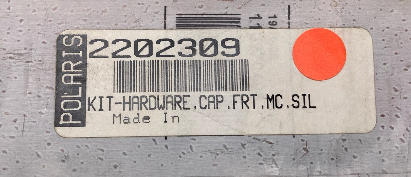 NEW GENUINE VICTORY 2202309 HARDWARE KIT, CAP, FRT, MC, SIL, POLARIS