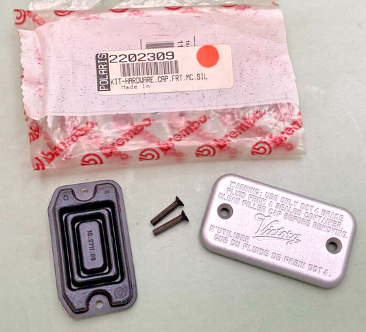 NEW GENUINE VICTORY 2202309 HARDWARE KIT, CAP, FRT, MC, SIL, POLARIS