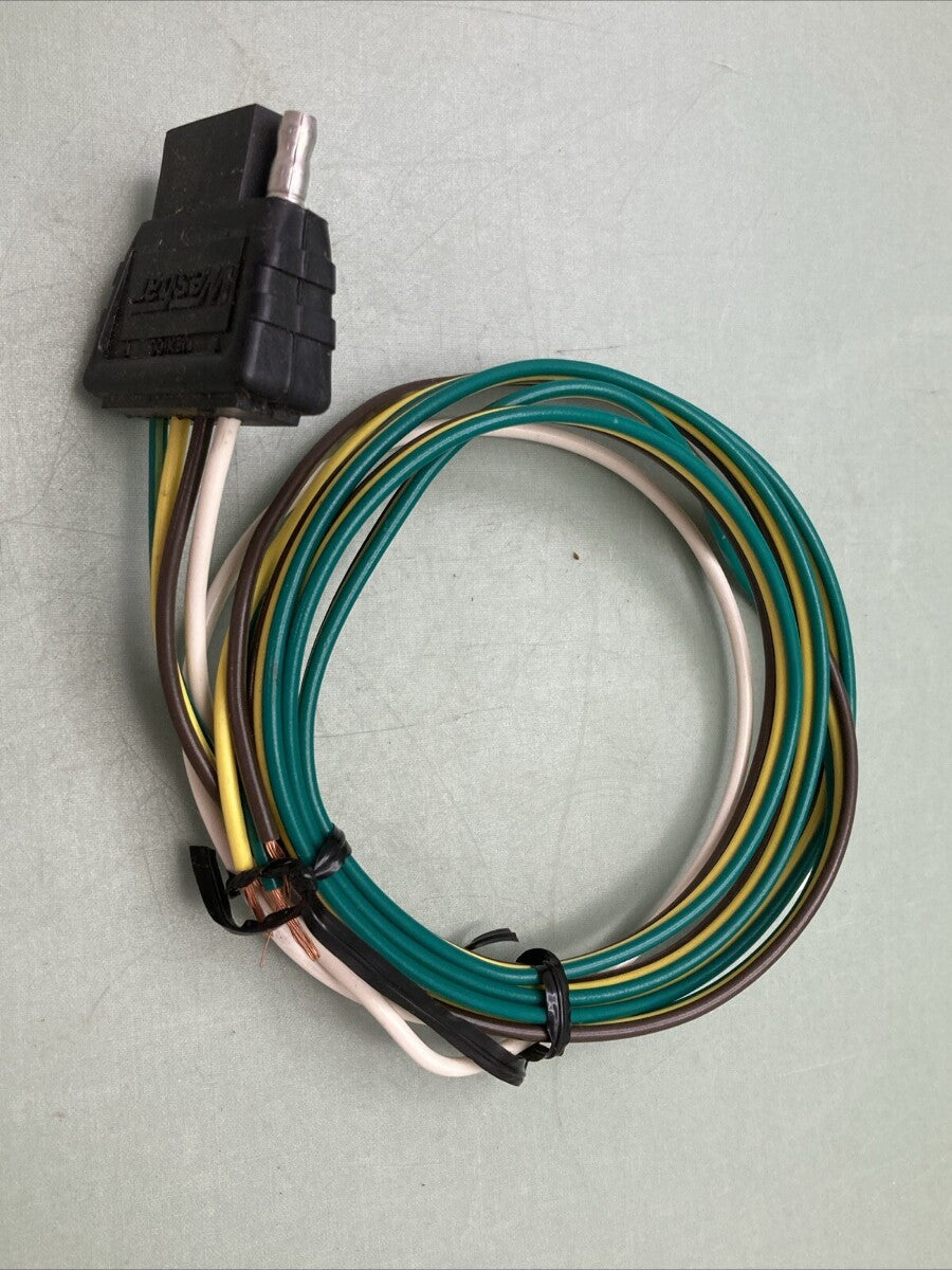 NEW WESBAR 4-WAY WIRING HARNESS 4' AND 18" GROUND WIRE