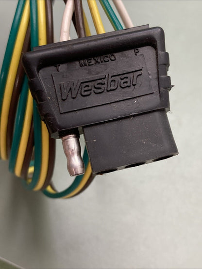 NEW WESBAR 4-WAY WIRING HARNESS 4' AND 18" GROUND WIRE