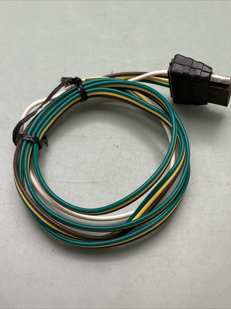 NEW WESBAR 4-WAY WIRING HARNESS 4' AND 18" GROUND WIRE
