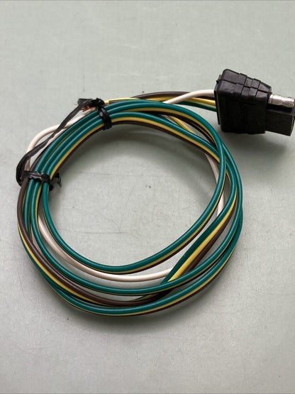 NEW WESBAR 4-WAY WIRING HARNESS 4' AND 18" GROUND WIRE
