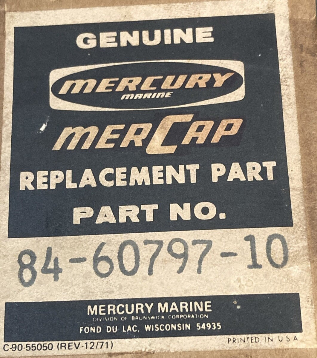 NEW GENUINE MERCURY 84-60797-10 WIRING HARNESS REMOTE CONTROLS COMPONENTS ASM