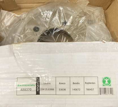 NEW AUTOSPECIALTY AR8370 BRAKE ROTOR REAR JEEP CHRYSLER GMC