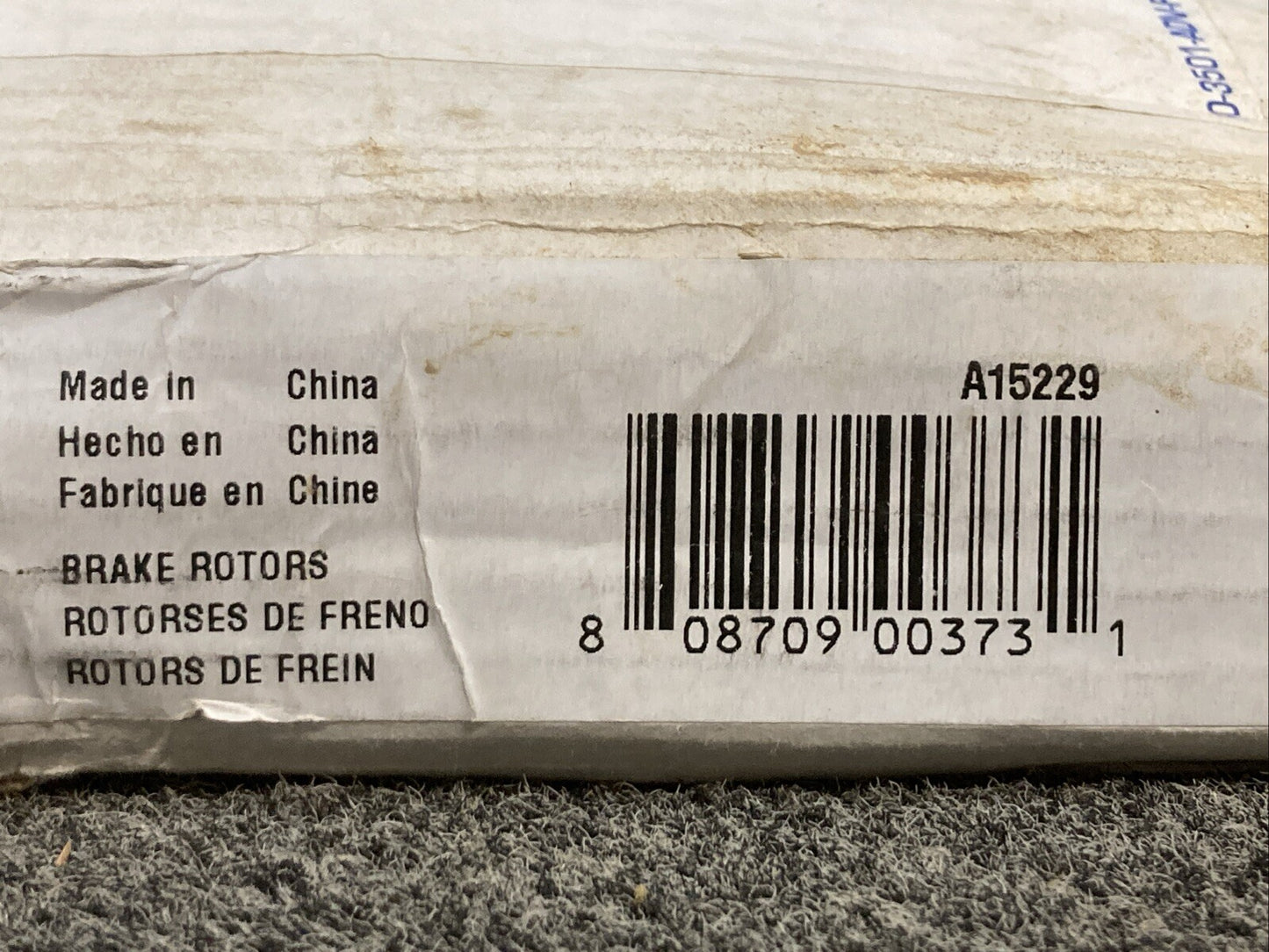NEW GENUINE ACDELCO ADVANTAGE A15229 BRAKE ROTOR REAR FORD MERCURY COUGAR