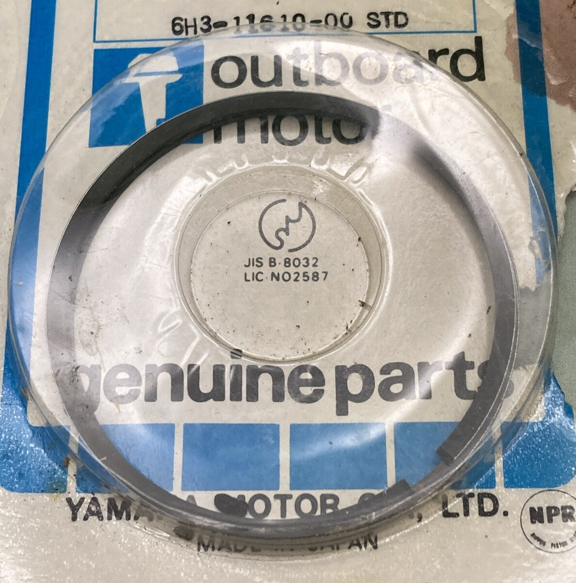 NEW GENUINE YAMAHA 6H3-11610-00 PISTON RING SET STANDARD MARINER
