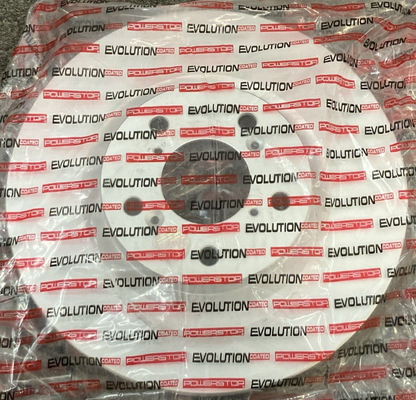 NEW POWER STOP JBR1383EVC BRAKE ROTOR Evolution Coated FRONT HONDA ACURA