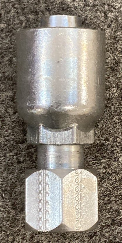 NEW PARKER 10643-12-12 3/4" Straight Hydraulic Hose Fitting JIC 37° Flare Swivel