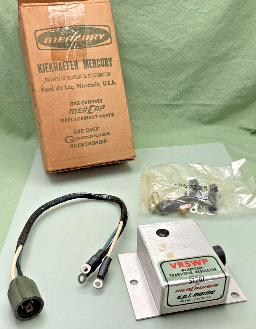 NEW GENUINE MERCURY 37707 API MARINE VR5WP WATERPROOF TRANSISTOR REGULATOR