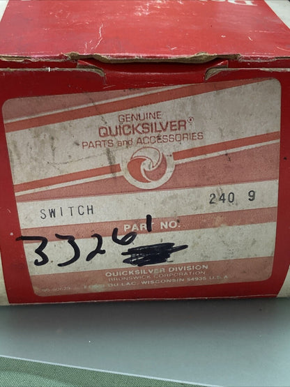 GENUINE MERCURY QUICKSILVER DELCO REMY 33261 SWITCH SOLENOID
