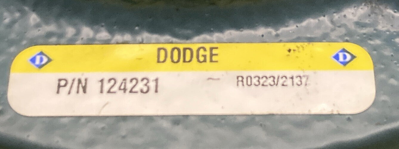 NEW DODGE 124231 FC-SC-203 FLANGE BALL BRG 2-3/16" BORE 5.4" BOLT CIRCLE 4 HOLE