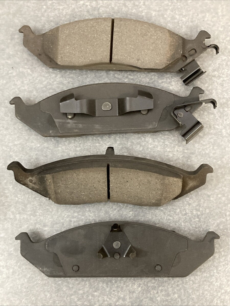 NEW POWER STOP 17-650 Z17 Brake Pad SET Low Evolution+ Ceramic Chyr Dodge Plym