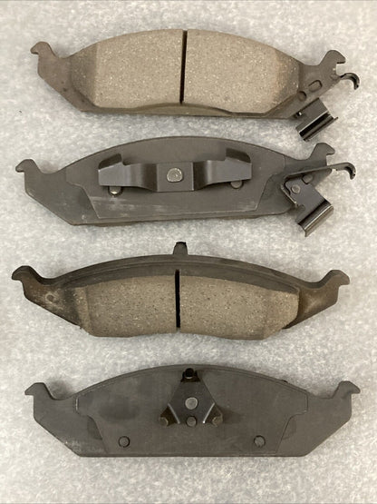 NEW POWER STOP 17-650 Z17 Brake Pad SET Low Evolution+ Ceramic Chyr Dodge Plym