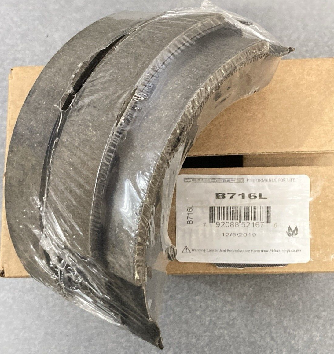 NEW SET POWER STOP B716L Rear Drum Brake Shoes Semi-Metallic Bonded Chyr Dodge