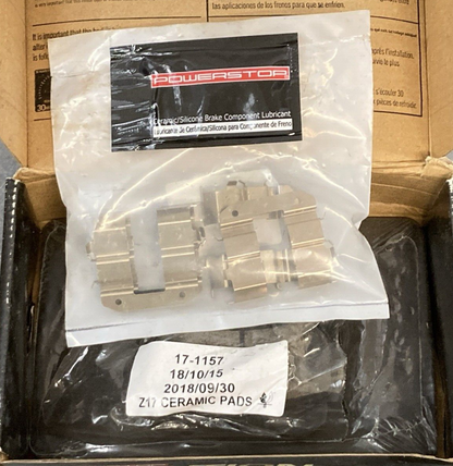 NEW POWER STOP 17-1157 Z17 Brake Pad Set Evolution+ Ceramic Rear Hyundai Kia