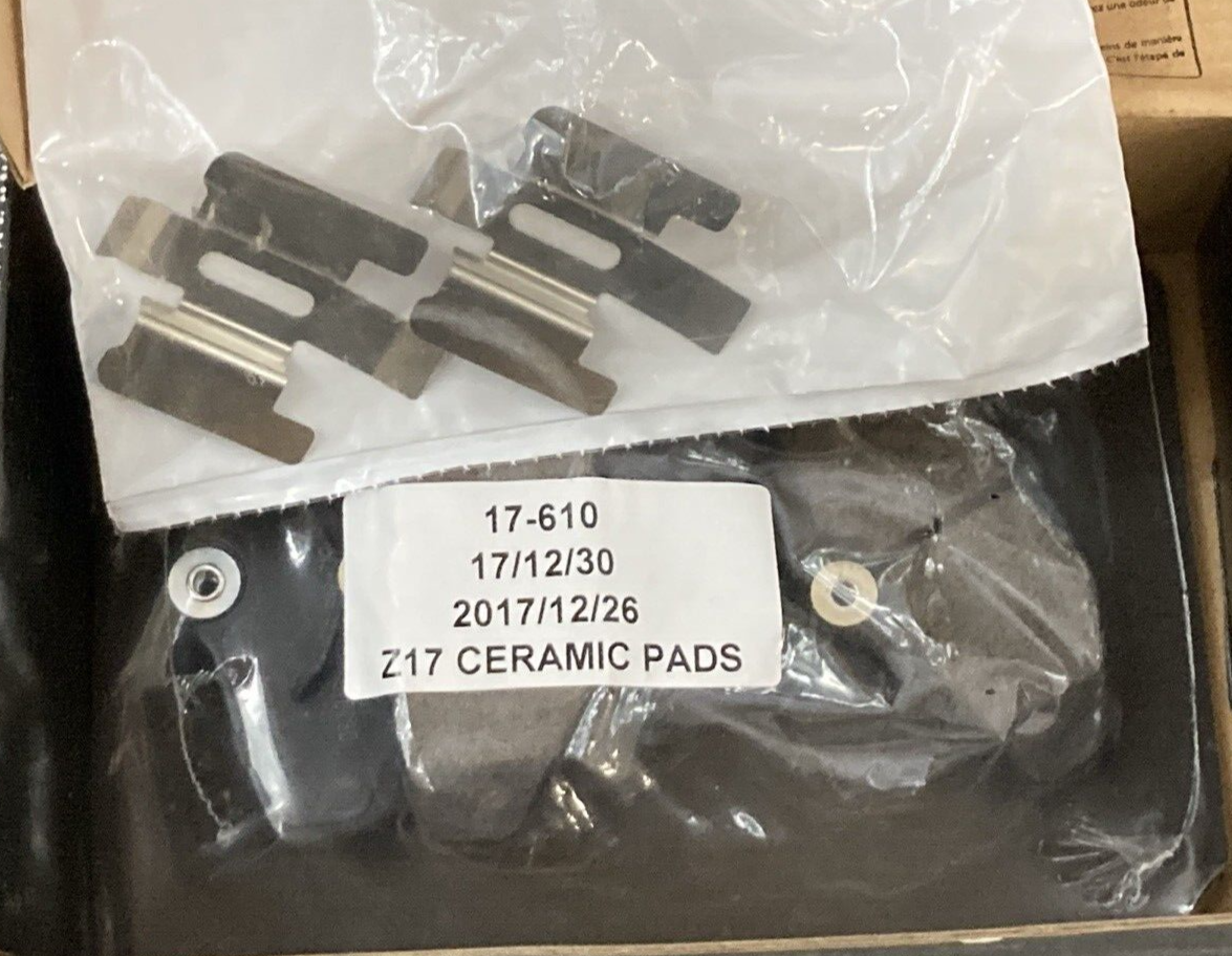 NEW POWER STOP 17-610 Z17 Brake Pad SET Evolution+ Ceramic Ford Lincoln Mercury