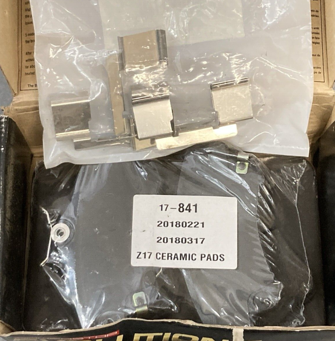NEW POWER STOP 17-841 Z17 Brake Pad SET Evolution+ Ceramic Front Chrysler Dodge
