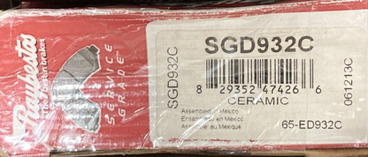 NEW RAYBESTOS SGD932C Z17 Brake Pad SET Ceramic Rear Ford Lincoln Mercury