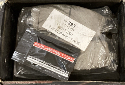 NEW POWER STOP 16-893 Z16 Brake Pad SET Evolution Ceramic Front Mazda '01-'02