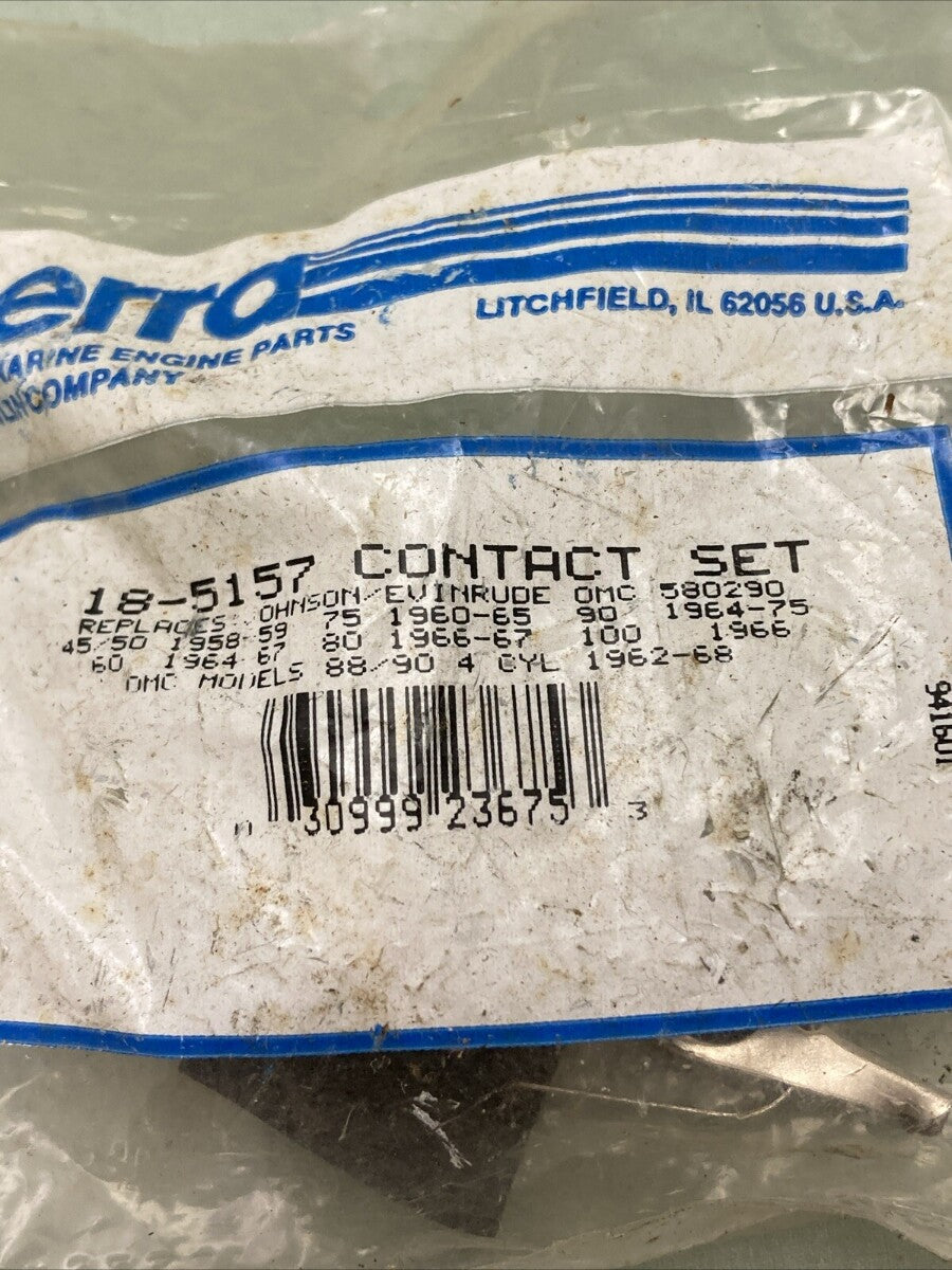 NEW SIERRA 18-5157 CONTACT SET, NO GREASE PACK