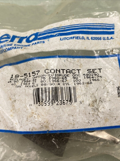 NEW SIERRA 18-5157 CONTACT SET, NO GREASE PACK