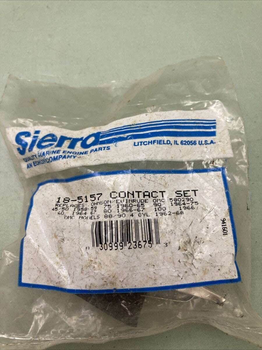 NEW SIERRA 18-5157 CONTACT SET, NO GREASE PACK
