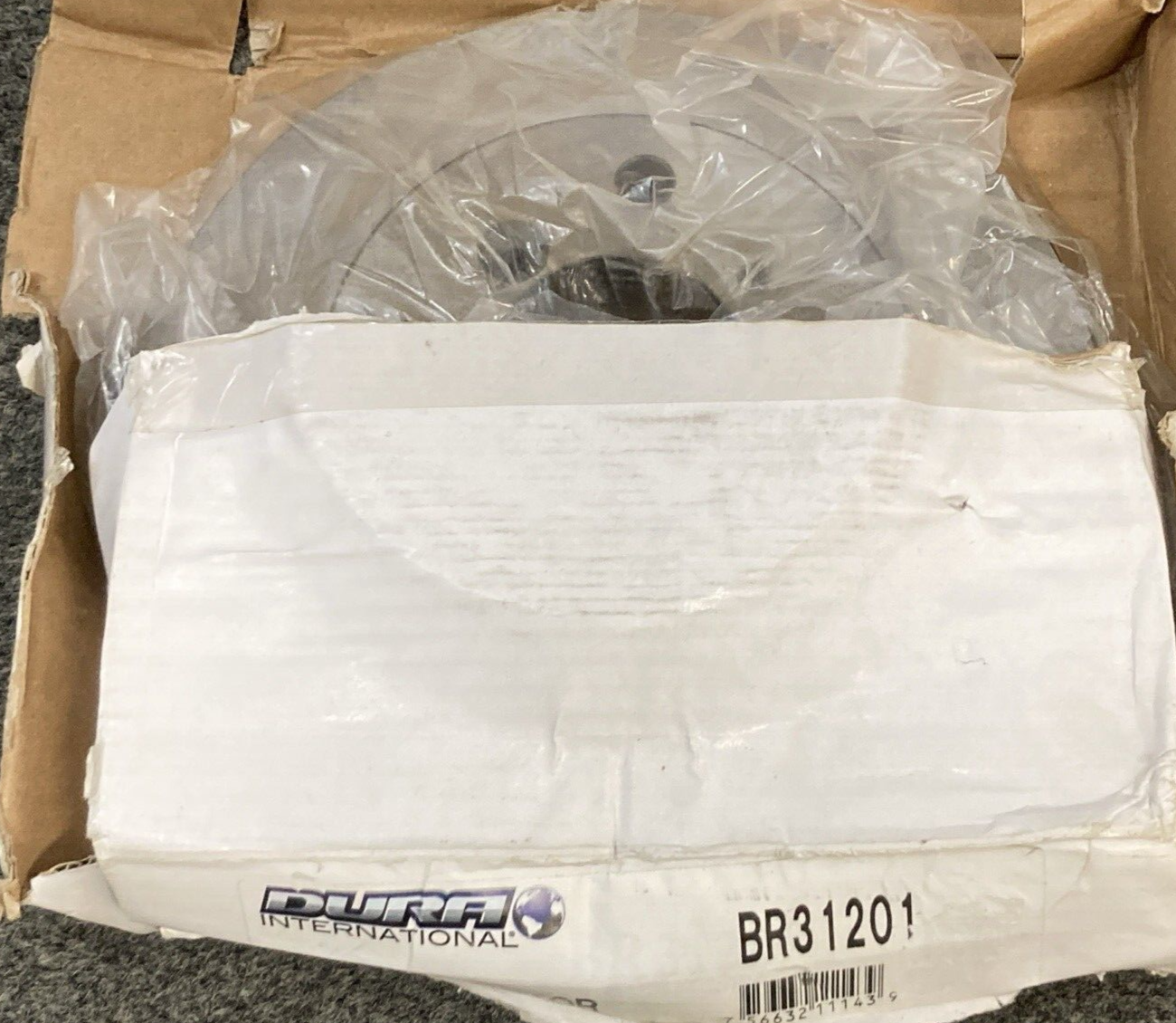 NEW DURA INTERNATIONAL BR31201 BRAKE ROTOR FRONT SUZUKI