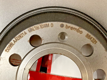 NEW Brembo 08.8843.21 Brake Rotor Solid UV Coated REAR AUDI
