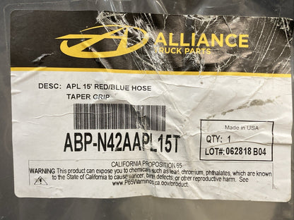 NEW GENUINE ALLIANCE TRUCK PARTS N42AAPL15T 3IN1 AIRPOWER LN-15FT W/RD&BLU