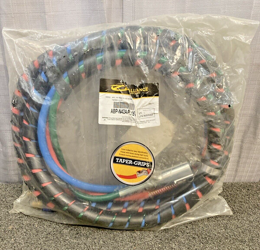 NEW GENUINE ALLIANCE TRUCK PARTS N42AAPL15T 3IN1 AIRPOWER LN-15FT W/RD&BLU