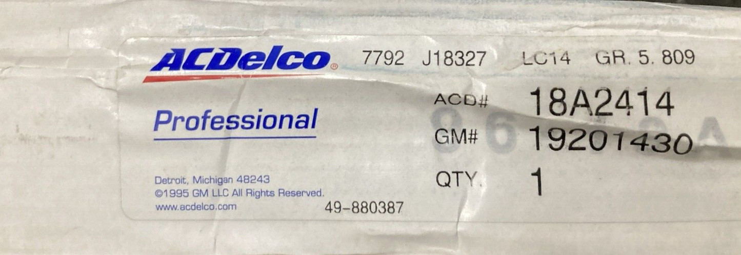 NEW ACDELCO 18A2414 BRAKE ROTOR FRONT GM 192011430