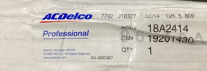 NEW ACDELCO 18A2414 BRAKE ROTOR FRONT GM 192011430
