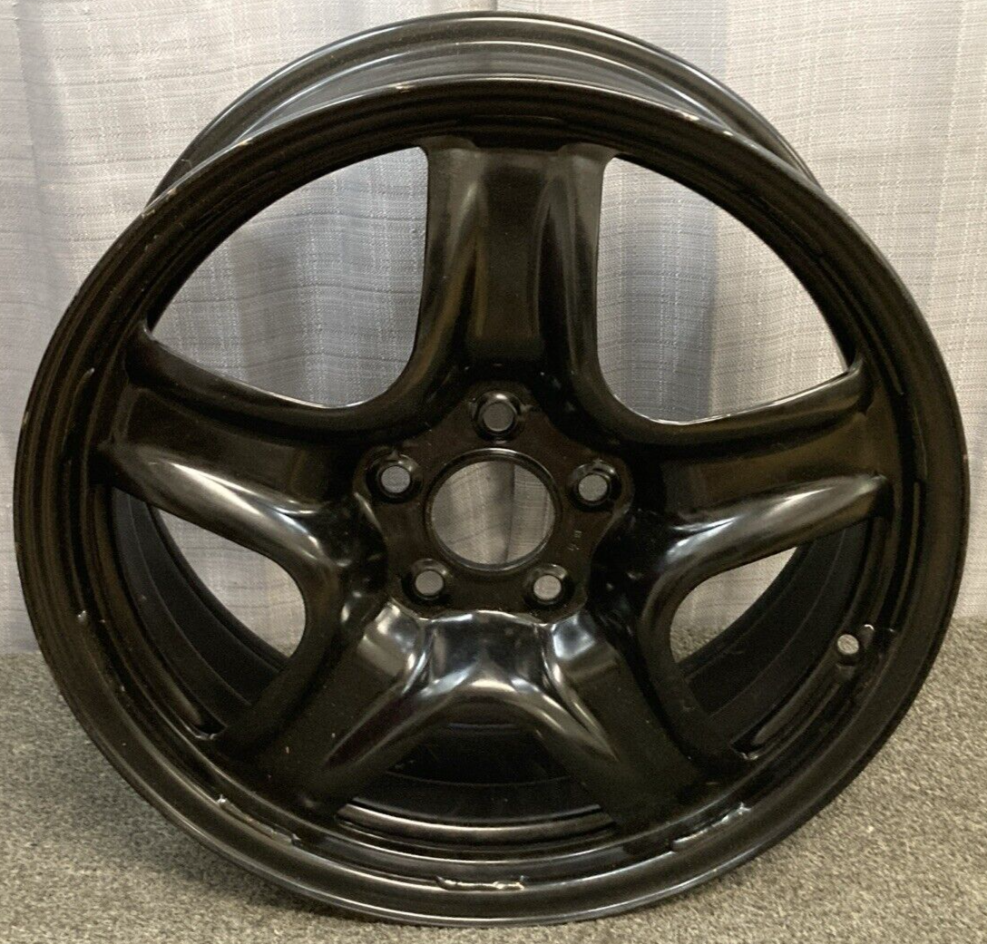 NEW ALCAR 8075 WHEEL RIM 7J/17 BLACK 17" 5 BOLT