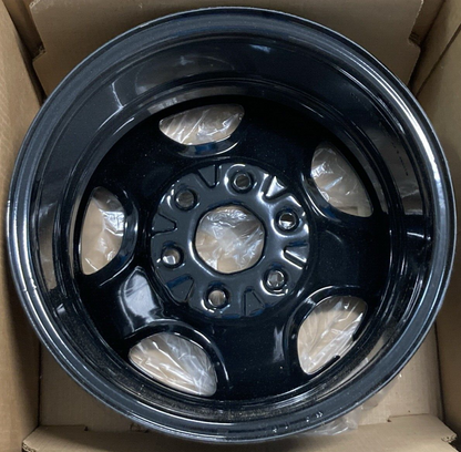 NEW KEYSTONE 05128U45 WHEEL RIM 16" DIA 6.5" W 6-LUG BLACK GMC BUICK CADILLAC