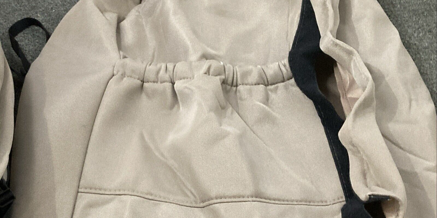 NEW CALTREND ‎CV383-06HH CUSTOM SEAT COVER 40/20/40 FRONT CHEVROLET GMC BEIGE