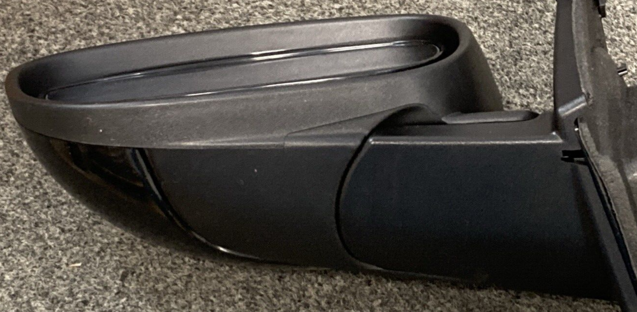 NEW CIPA MIRRORS 46422 DOOR MIRROR LEFT W/ HEAT FOLDING BLACK CHRYS DODGE
