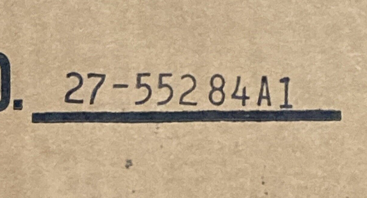 NEW GENUINE MERCURY 27-55284A1 GASKET SET ENGINE OVERHAUL