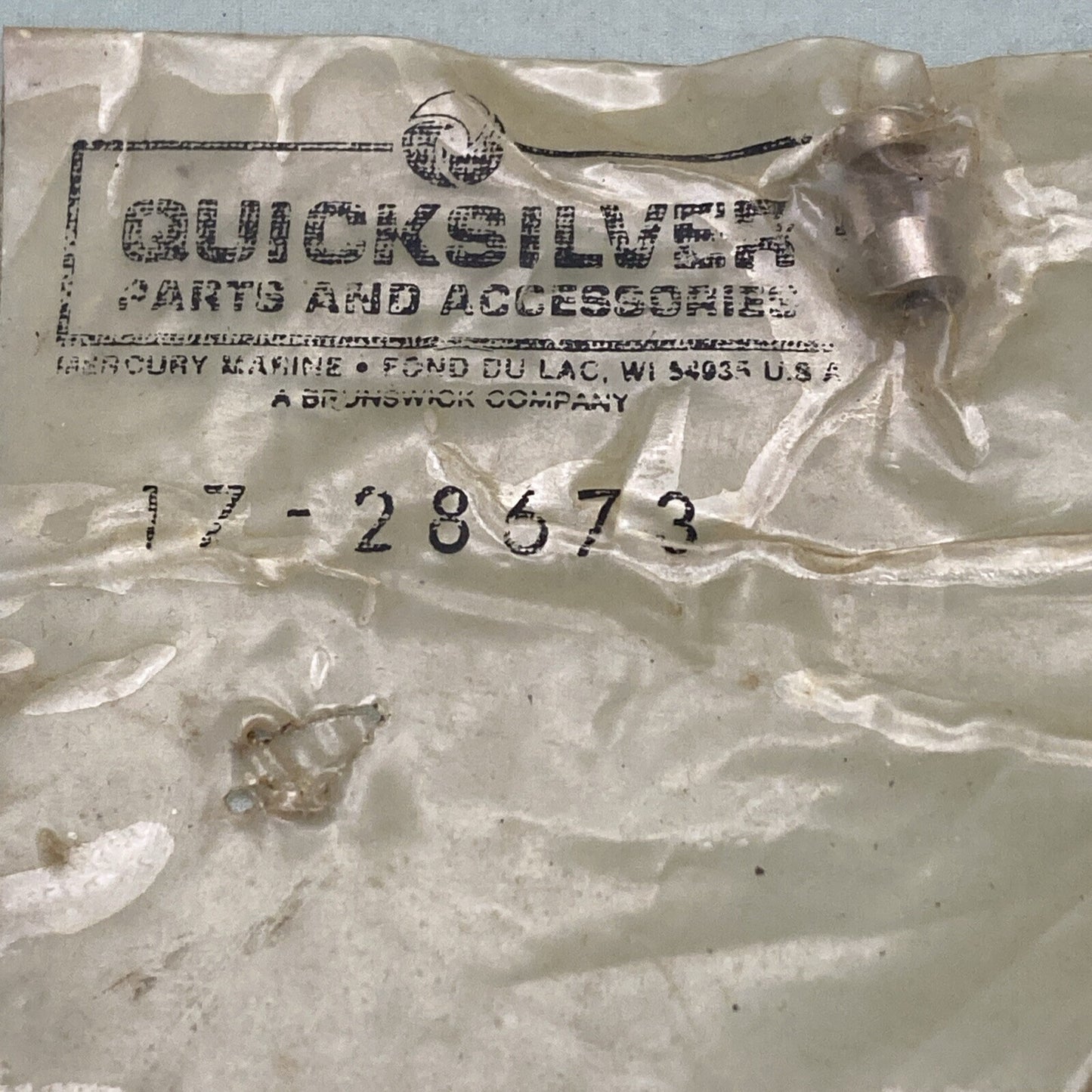 NEW GENUINE MERCURY QUICKSILVER 17-28673 ANCHOR PIN THROTTLE SHIFT CONTROL